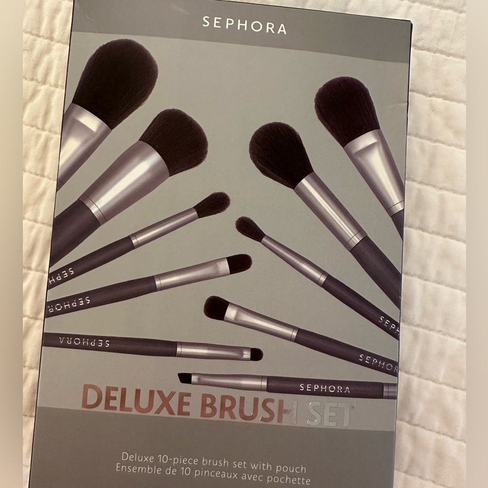 Sephora 10-piece makeup brush set